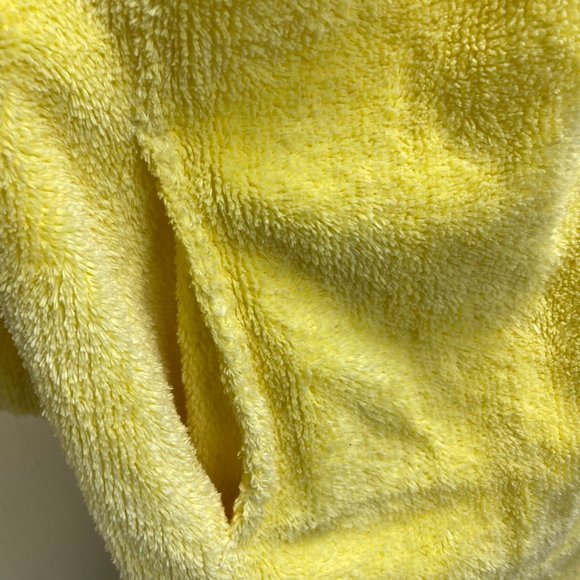 Intimate Appeal Yellow Chenille Button Front Robe - Picture 4 of 9